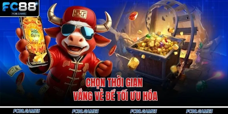 Khung Giờ Nổ Hũ Siêu Chuẩn Tại Nhà Cái FC88 Năm 2026 4 Chọn thời gian vắng vẻ để tối ưu hóa